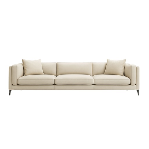 SOFA DE CUERO FULTON 3C