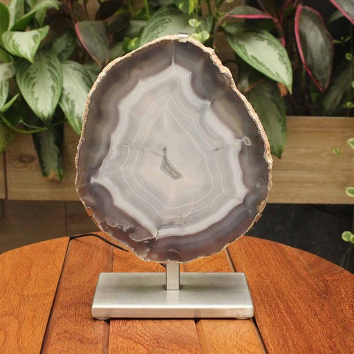 ESCULTURA DE LUZ ÁGATA