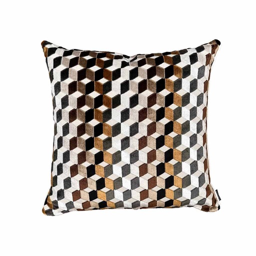 COJÍN  BT50X50 GEO VELVET