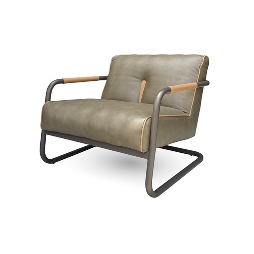 SILLON DE CUERO MANGUE