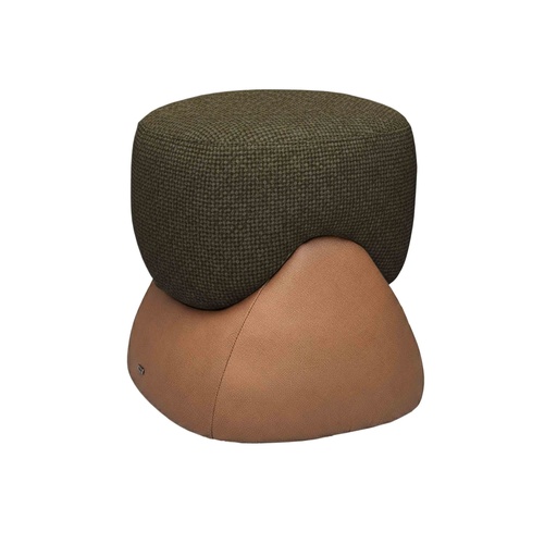PUFF DE CUERO CANASTRA