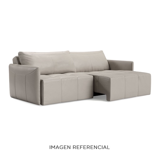 SOFÁ CAMA Y EXTENSIBLE DE CUERO SEBASTIAN