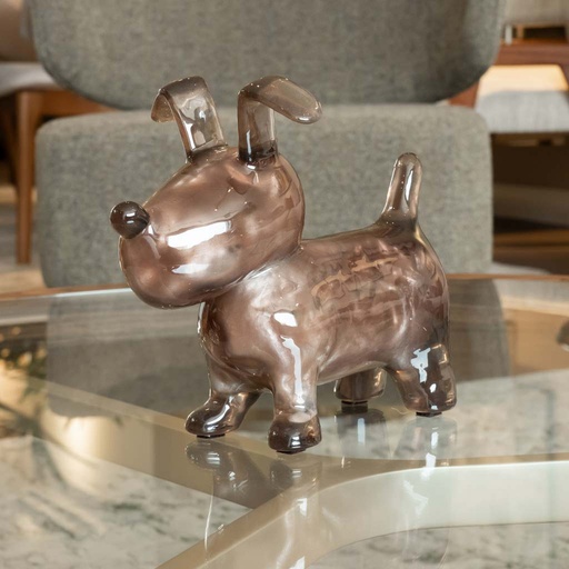 ESCULTURA DOGGY UVA PERLADO