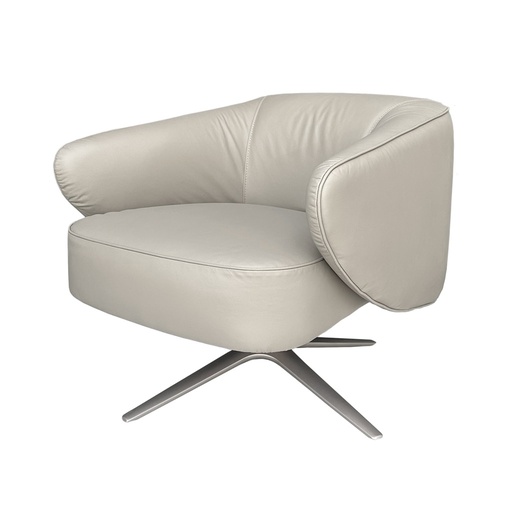 SILLÓN DE CUERO CADIZ AVELA