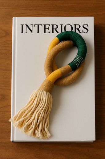 NUDO ENTRELAZADO BICOLOR