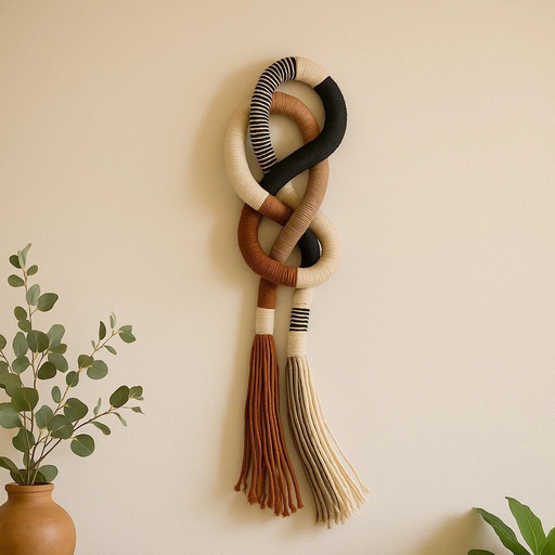 NUDO DECORATIVO PARED