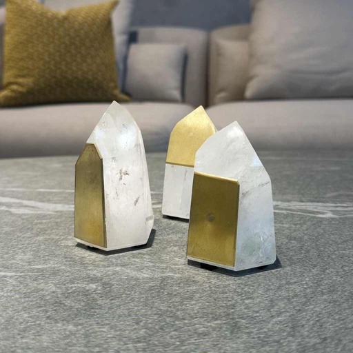 ESCULTURA ETEREOS SET X3 BRONCE