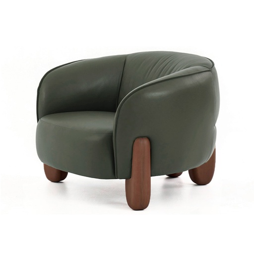 BUTACA DE CUERO TRUFA