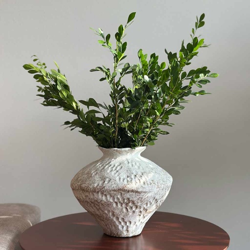VASE WABI WHITE LARGE