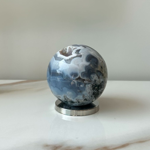 ESFERA PULIDA DE AGATA