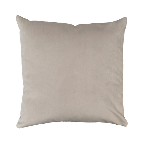 COJÍN  BE50X50 GREIGE VELVET